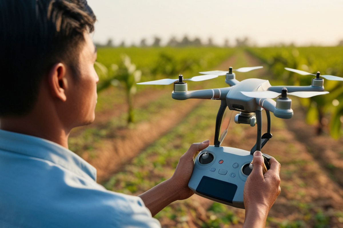 como funcionam os drones