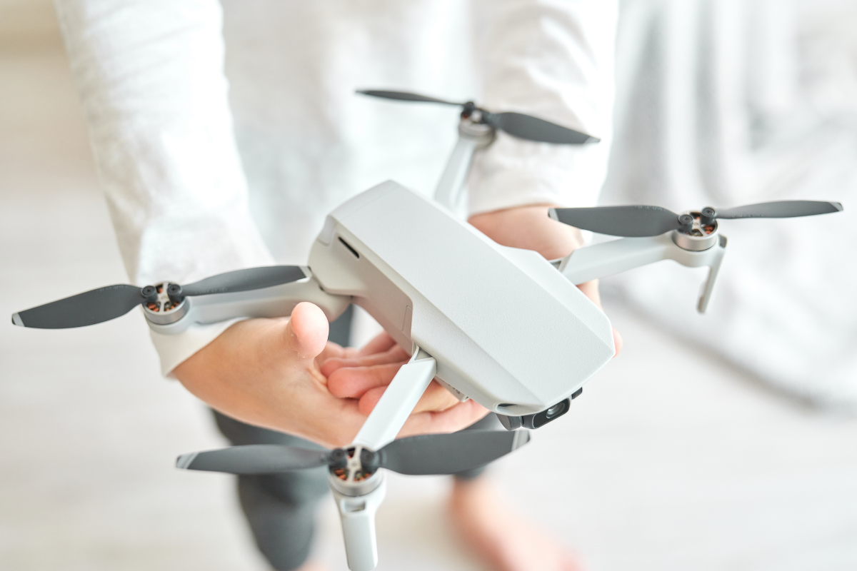 drone é difícil de pilotar